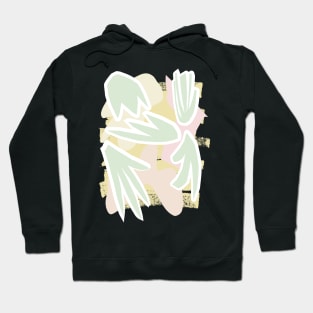 Pastel Cut Outs Shapes #shapeart #digitalart Hoodie